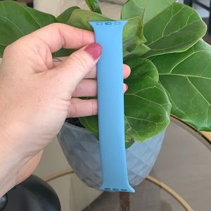 Blue Apple Watch “solo loop”